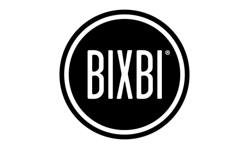 Circular BIXBI brand logo design